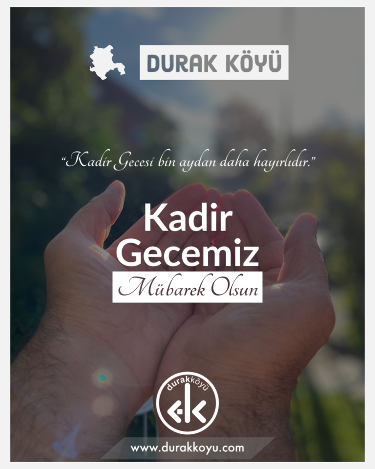 Kadir Gecemiz Mübarek Olsun