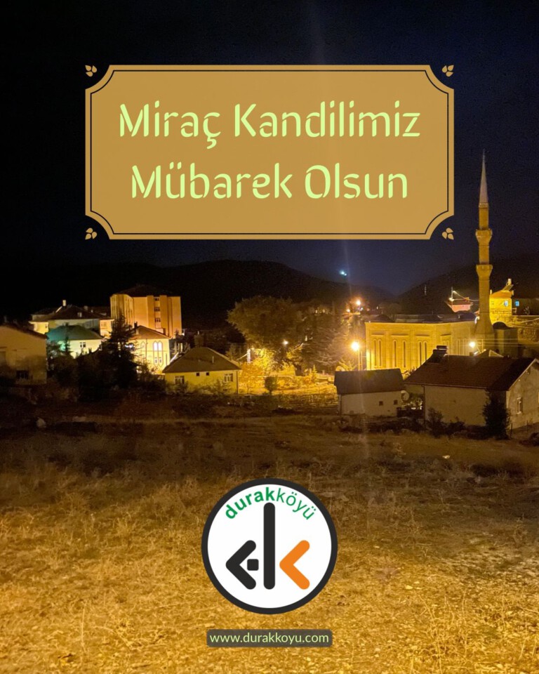 Miraç Kandilimiz Mübarek Olsun