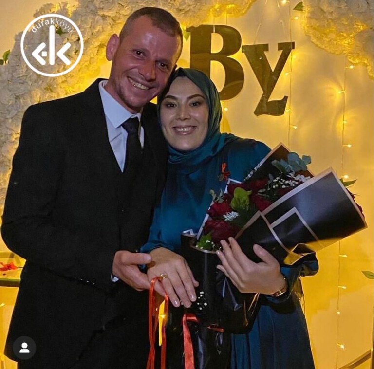 Yasin Evci ile Benazir Gülsüm Parlakkaya nişanlandılar