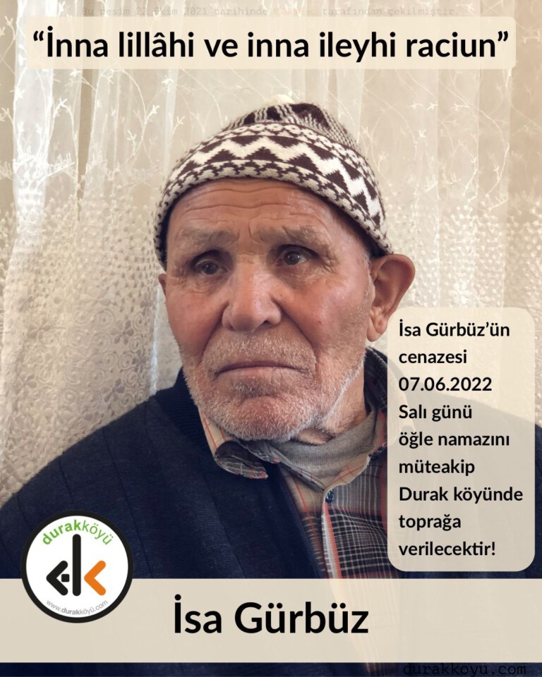 SON DAKİKA – İsa Gürbüz vefat etti