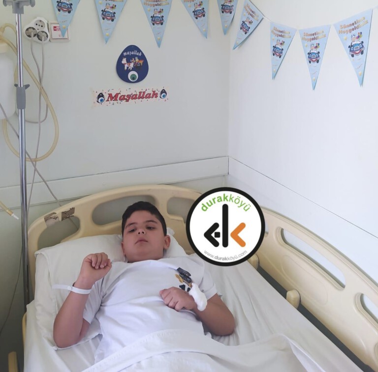 Yiğit Alıcıoğlu sünnet oldu