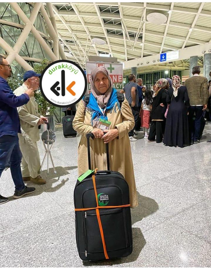 Fatma İnce Umre’ye gitti