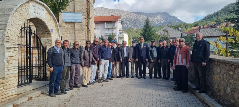 Başkan Ahmet Kısa bu hafta Cuma’yı köyümüzde eda etti ve köylülerimizle sohbet etti