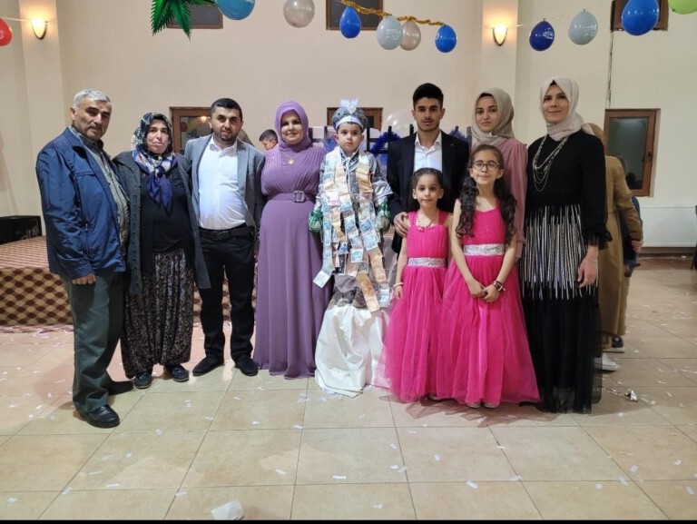 Kadir Orhan Özçelik sünnet merasimi yapıldı