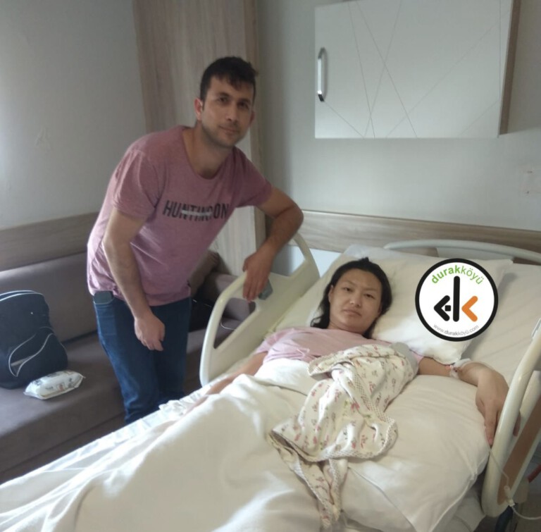 Dinara-Halil İbrahim Akkoç çiftinin bebekleri oldu