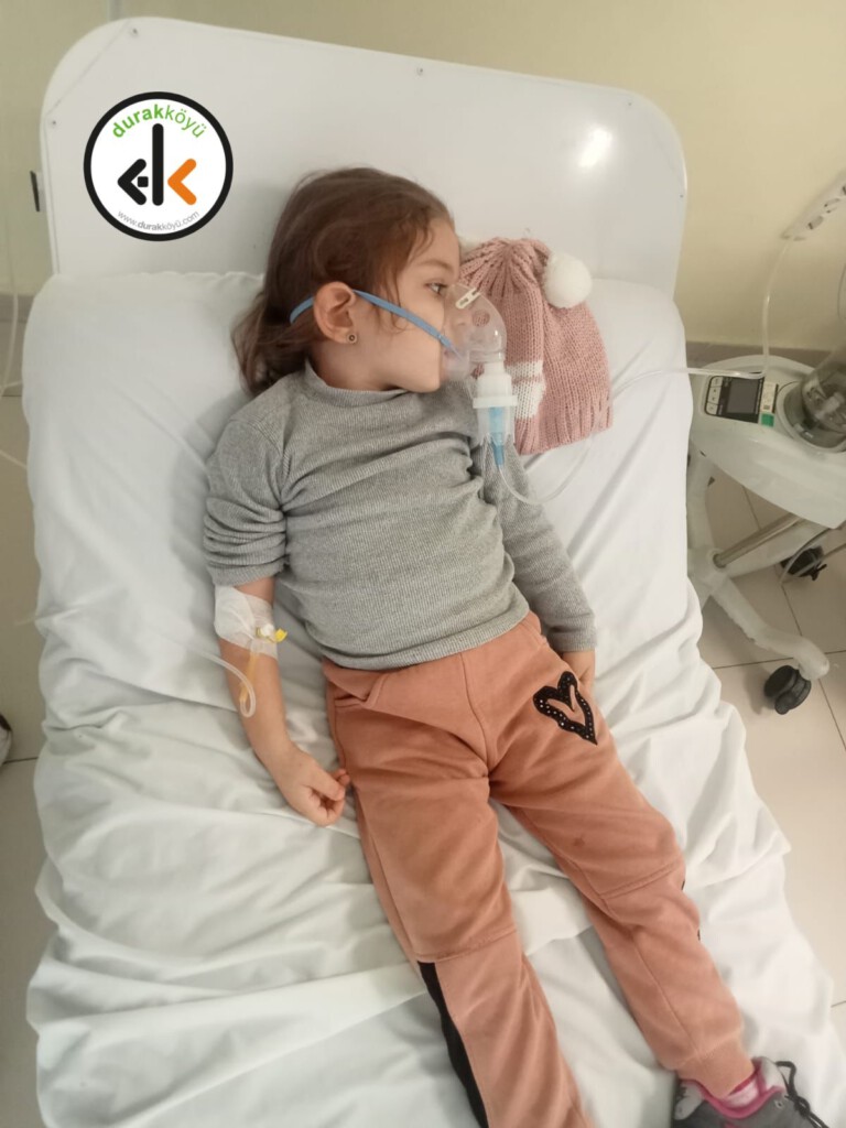 Küçük Defne tedavi altına alındı