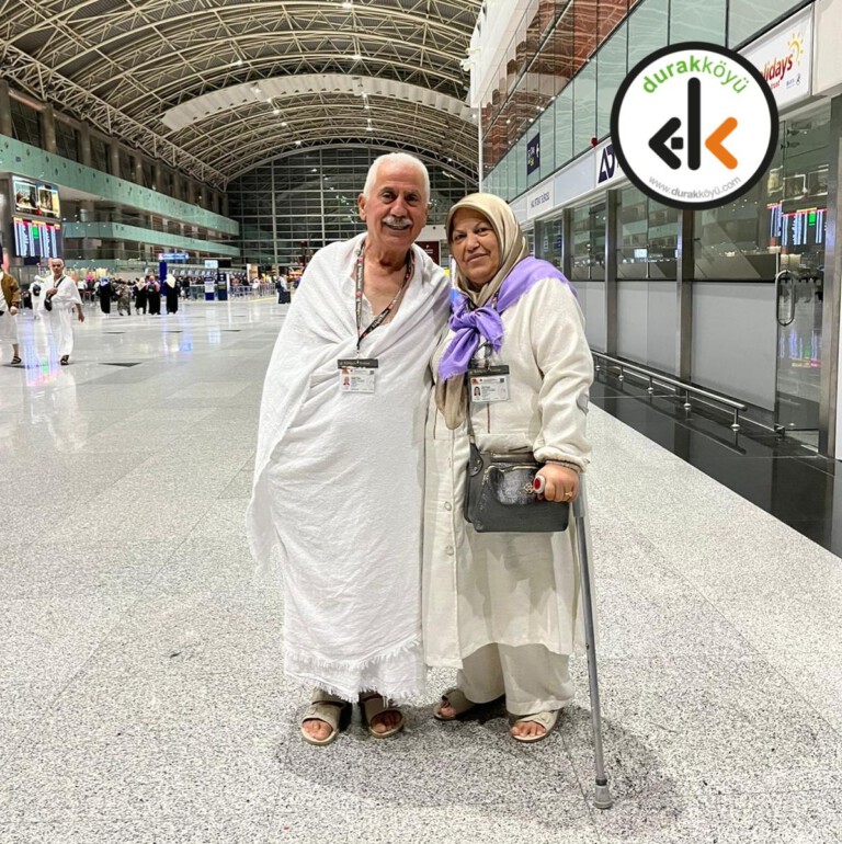 Nuray ve Mehmet Deniz çifti Umre’ye ugurlandılar