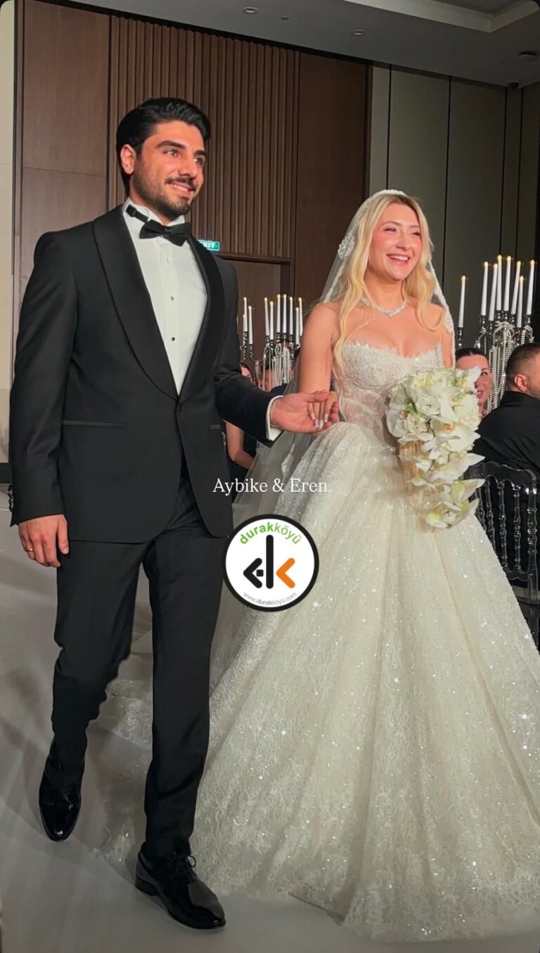 Aybike Akçay ile Eren Özdemir Nikah Merasimiyle Dünyaevine Girdi