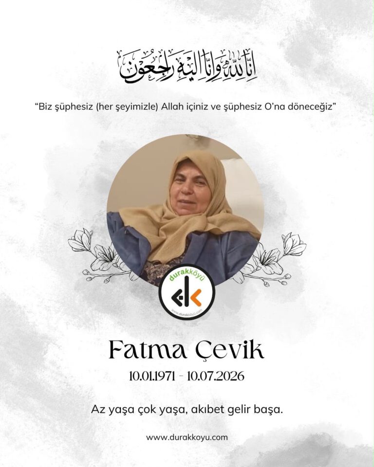 Fatma Çevik Vefat Etti