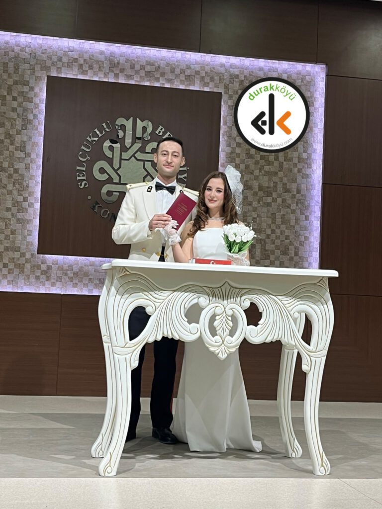 Teğmen Ömer Buğra Karaduman ile Aybüke Yayla’nın Resmî Nikâhı Kıyıldı