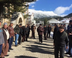 Cuma Namazından sonra Askerimizi köylülerimiz uğurluyorlar!