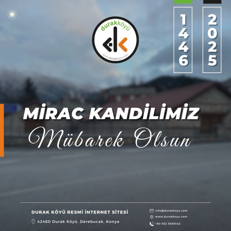 Miraç Kandiliniz Mübarek Olsun