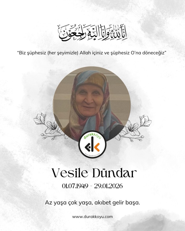 Vesile Dündar Hayatını Kaybetti